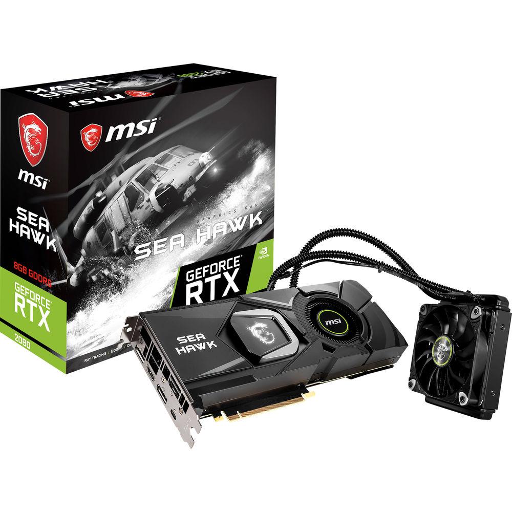 MSI GeForce RTX 2080 SEA HAWK X Graphics Card