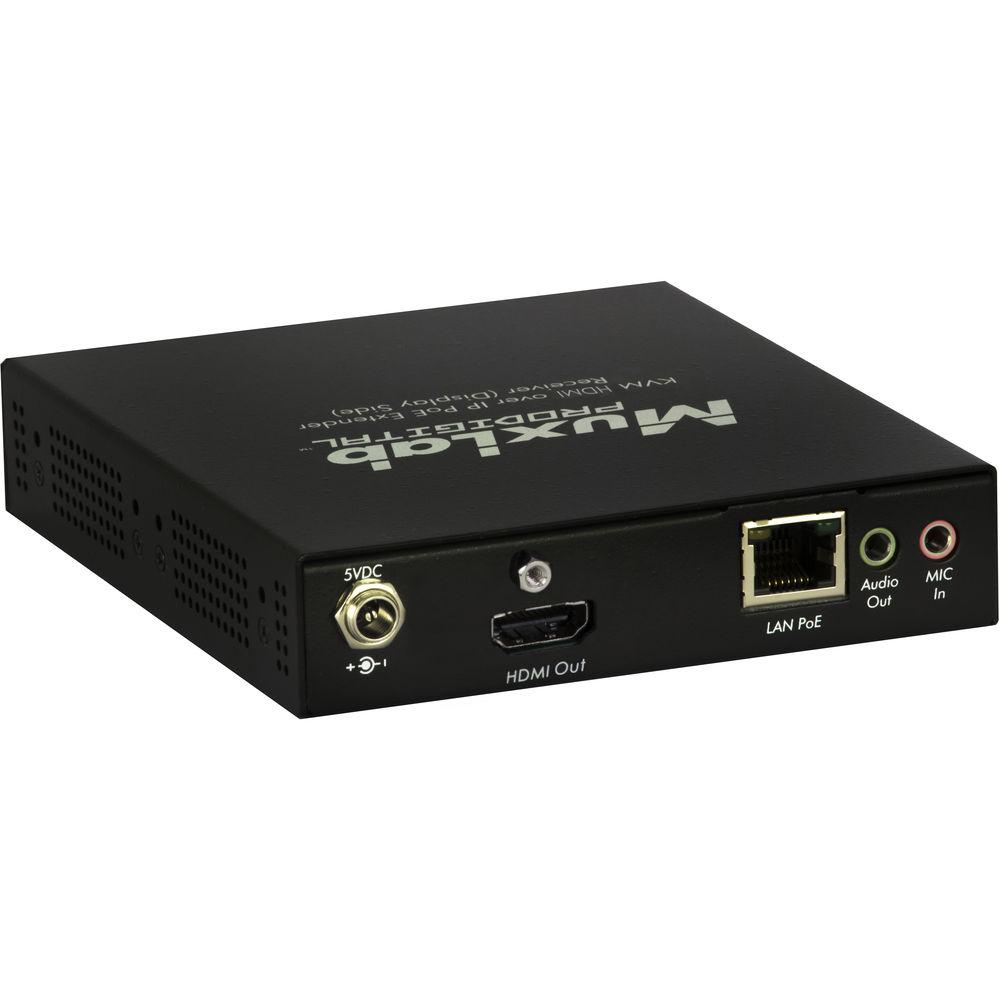 MuxLab KVM HDMI over IP PoE Transmitter
