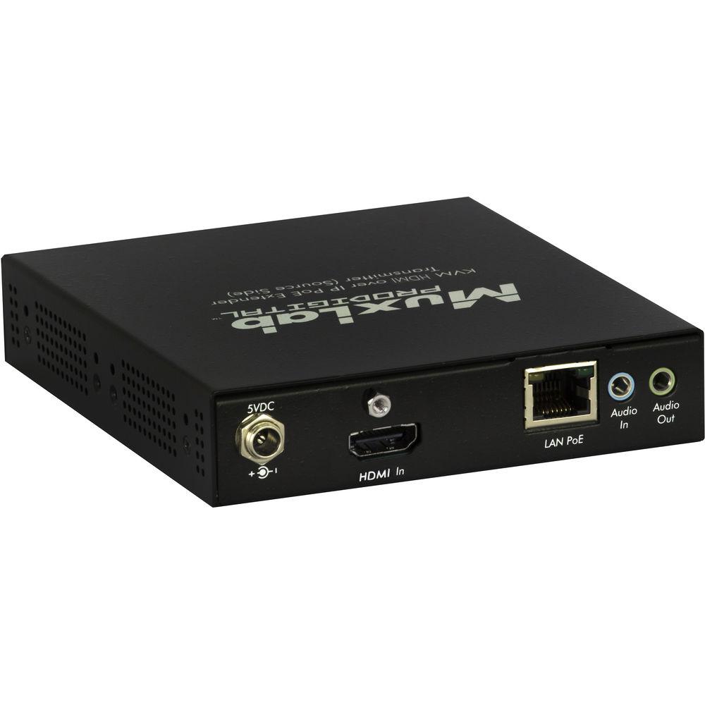 MuxLab KVM HDMI over IP PoE Transmitter