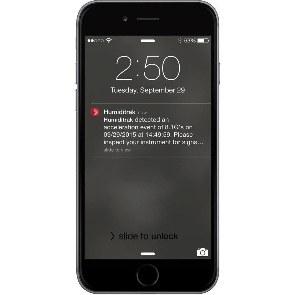 Planet Waves Humiditrak Bluetooth Humidity and Temperature Sensor