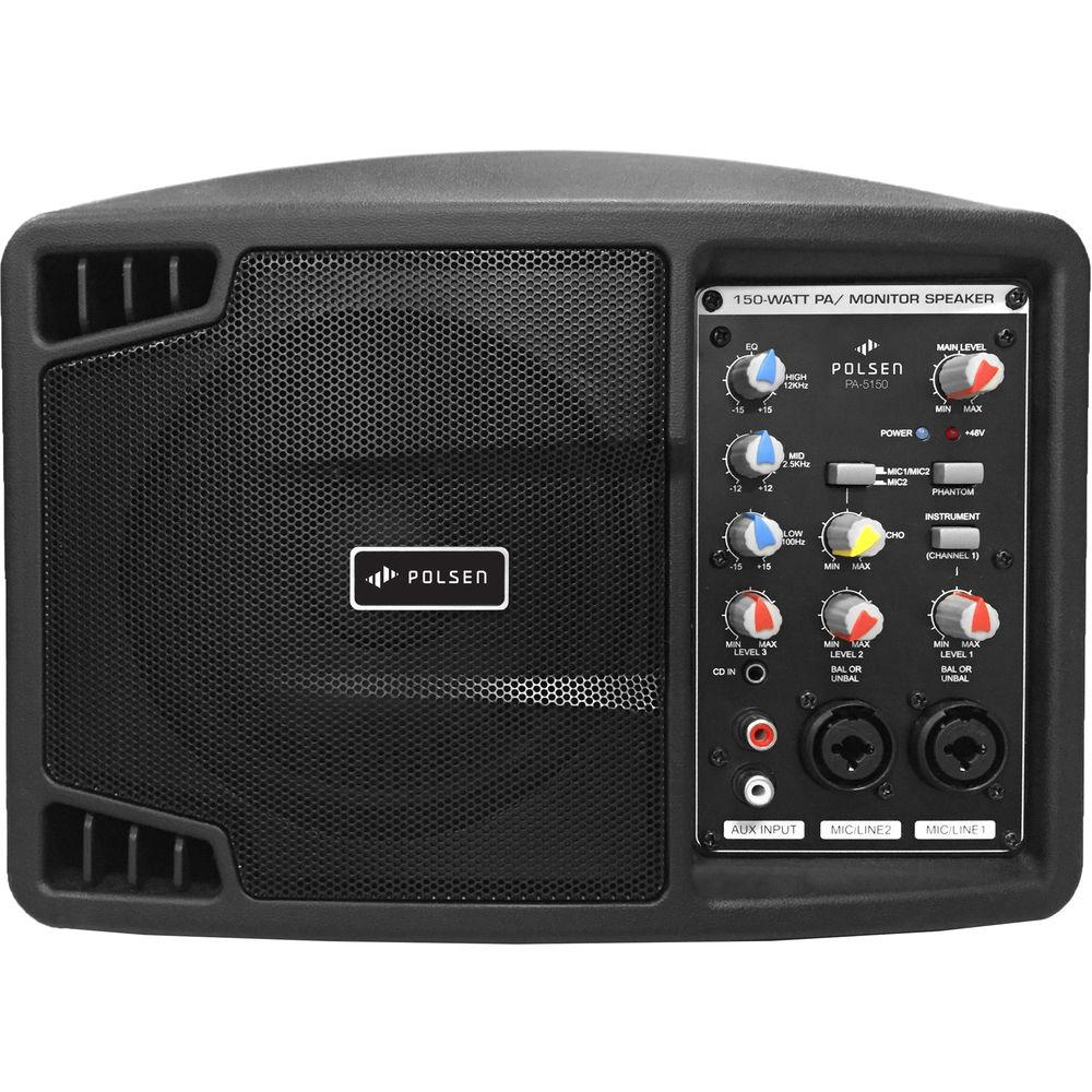 Polsen PA-5150, 5" 150W Portable PA System