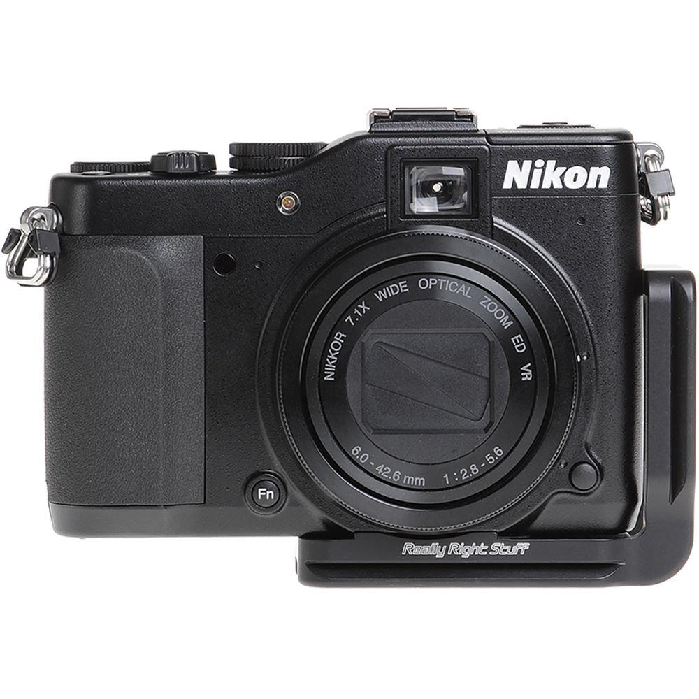 Really Right Stuff BP7000-L L-Plate for Nikon COOLPIX P7000