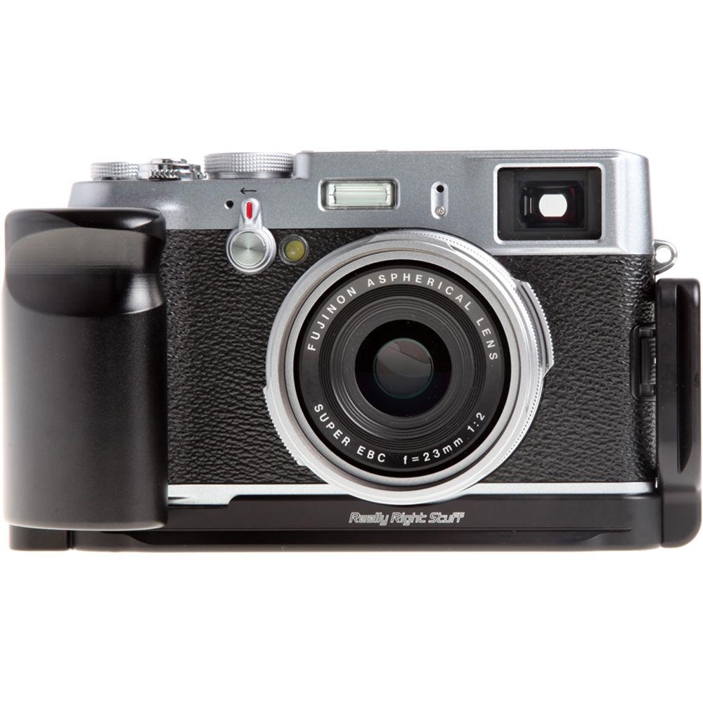 Really Right Stuff BX100 Set L-Plate and Grip for Fujifilm X100 and X100S