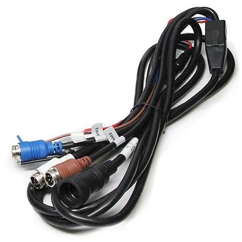 Rear View Safety Backup Camera System with 7" Replacement Mirror Monitor