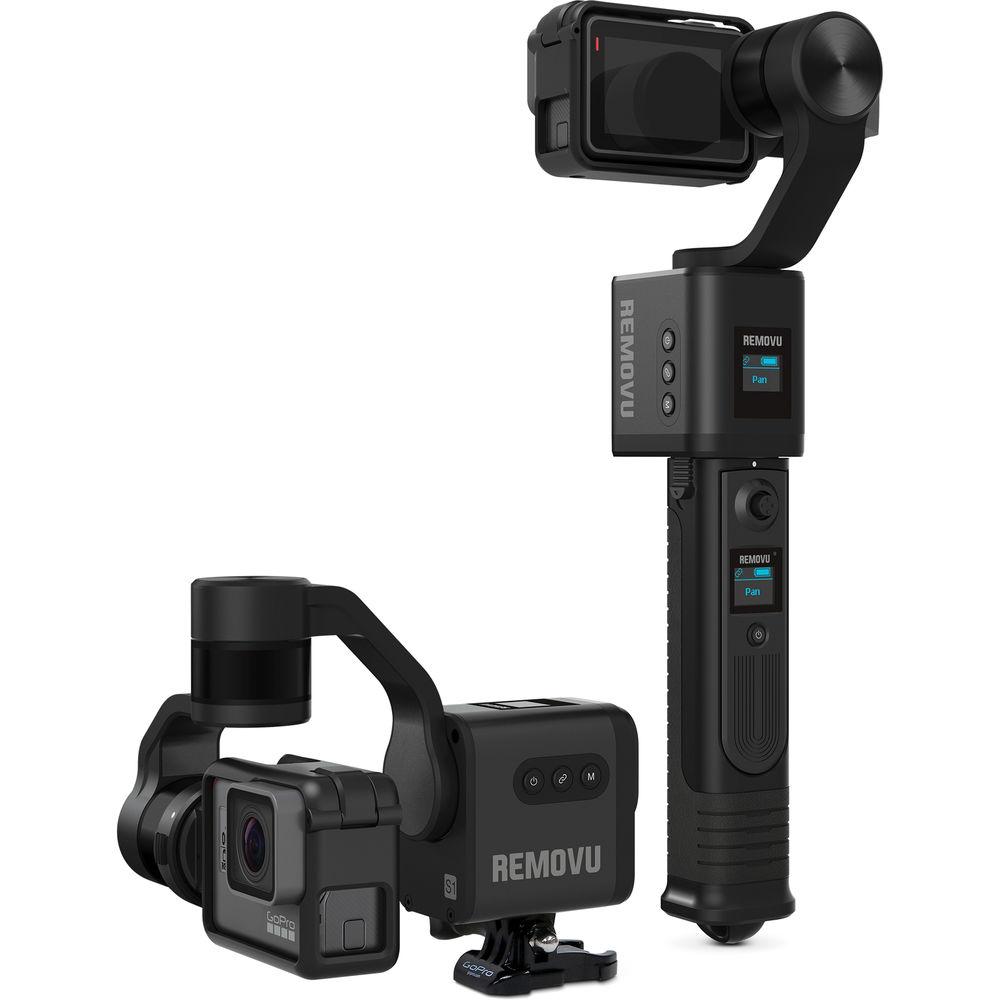 REMOVU S1 3-Axis Gimbal for HERO7 Black & Other GoPro Cameras, REMOVU, S1, 3-Axis, Gimbal, HERO7, Black, &, Other, GoPro, Cameras