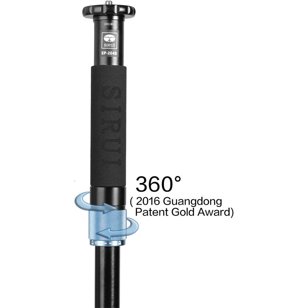 Sirui EP-204S Aluminum Multi-Function Photo Video Monopod