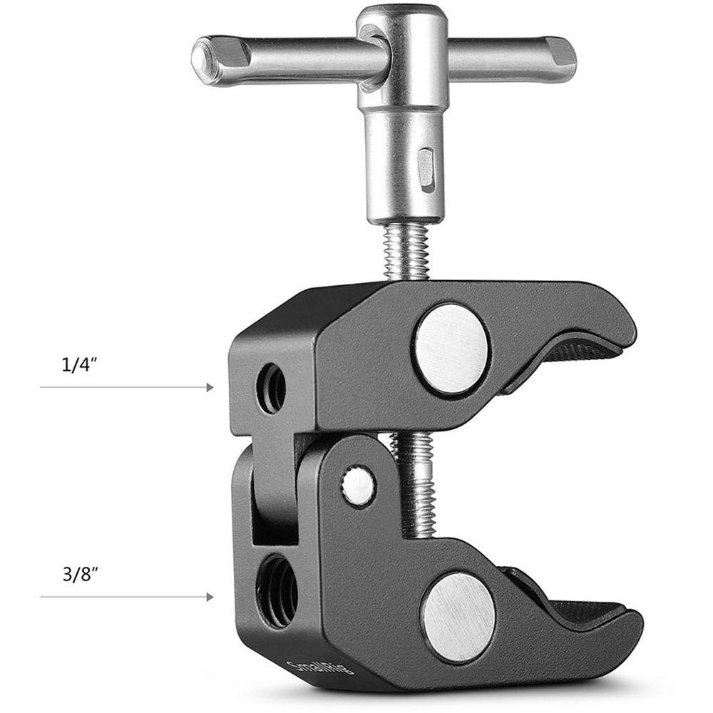 SmallRig Super Clamp with 1 4 and 3 8" Thread