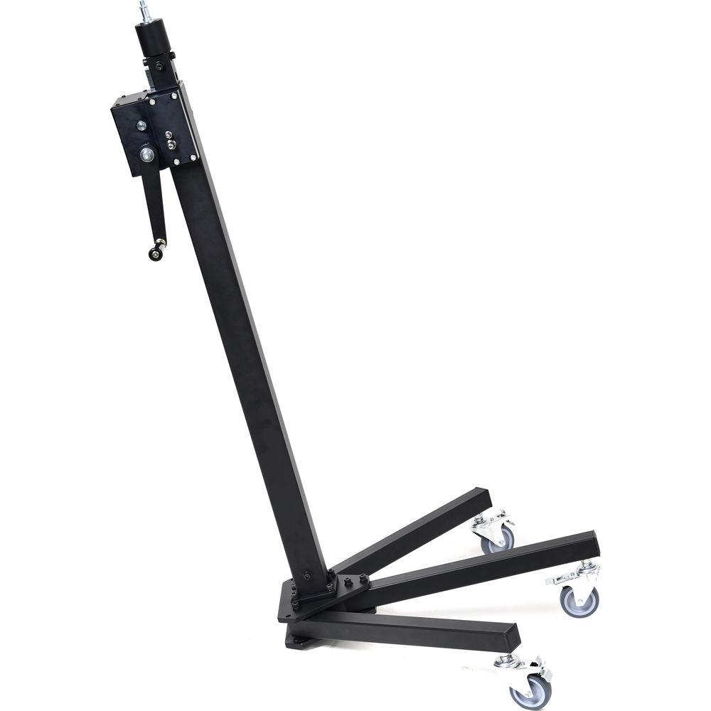 STUDIO TITAN AMERICA 06-200 Low Base Square Tube Geared Crank Stand