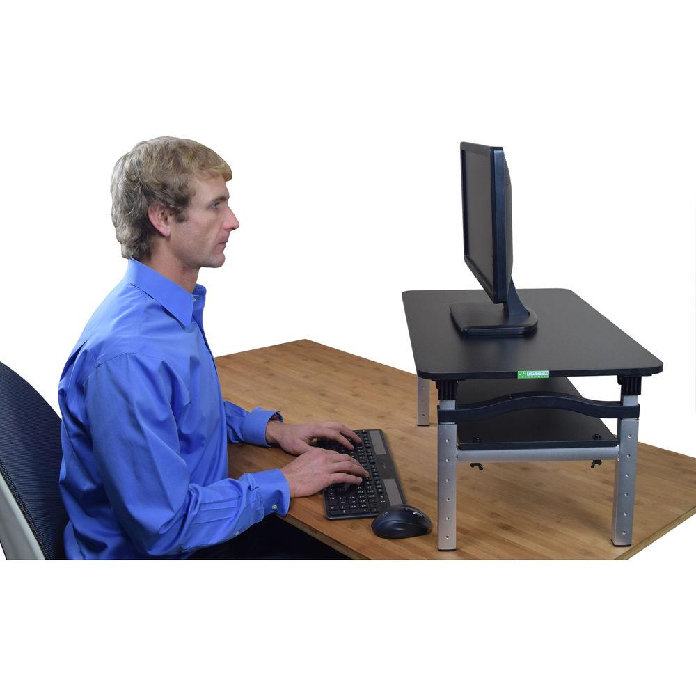 Uncaged Ergonomics Lift Adjustable Height Monitor Stand