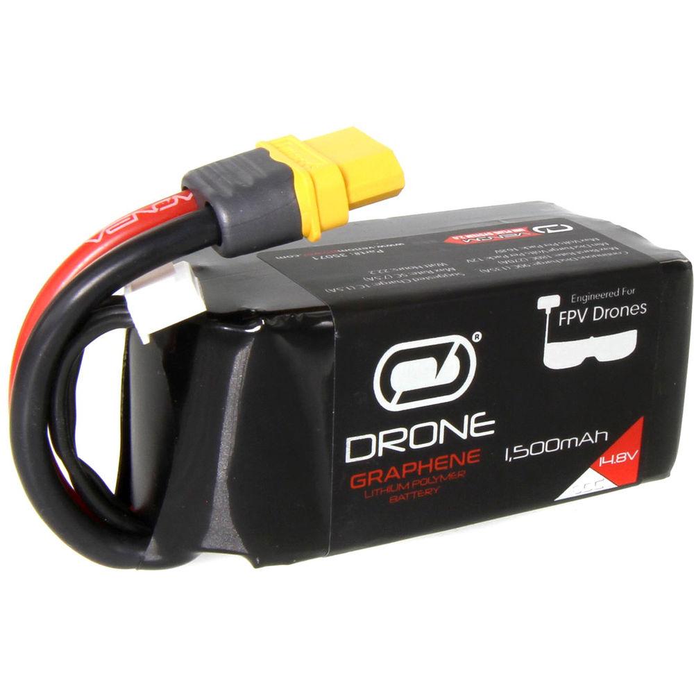 Venom Group FPV Race Series Graphene 1500mAh 90C 4S 14.8V LiPo Battery with UNI 2.0