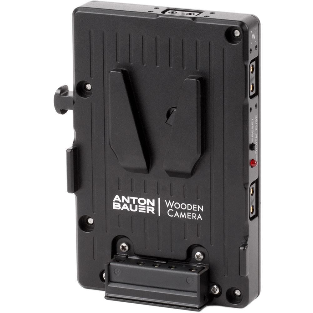 Wooden Camera -WC Pro Gold Mount Camera Side To V-Mount Battery Side Adapter 3X D-Tap And Digital F