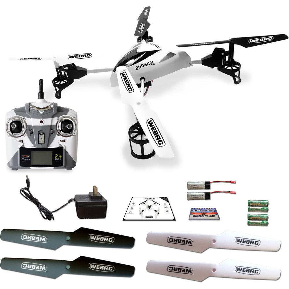 XDrone Quadcopter with 2.4 GHz Remote Control, XDrone, Quadcopter, with, 2.4, GHz, Remote, Control