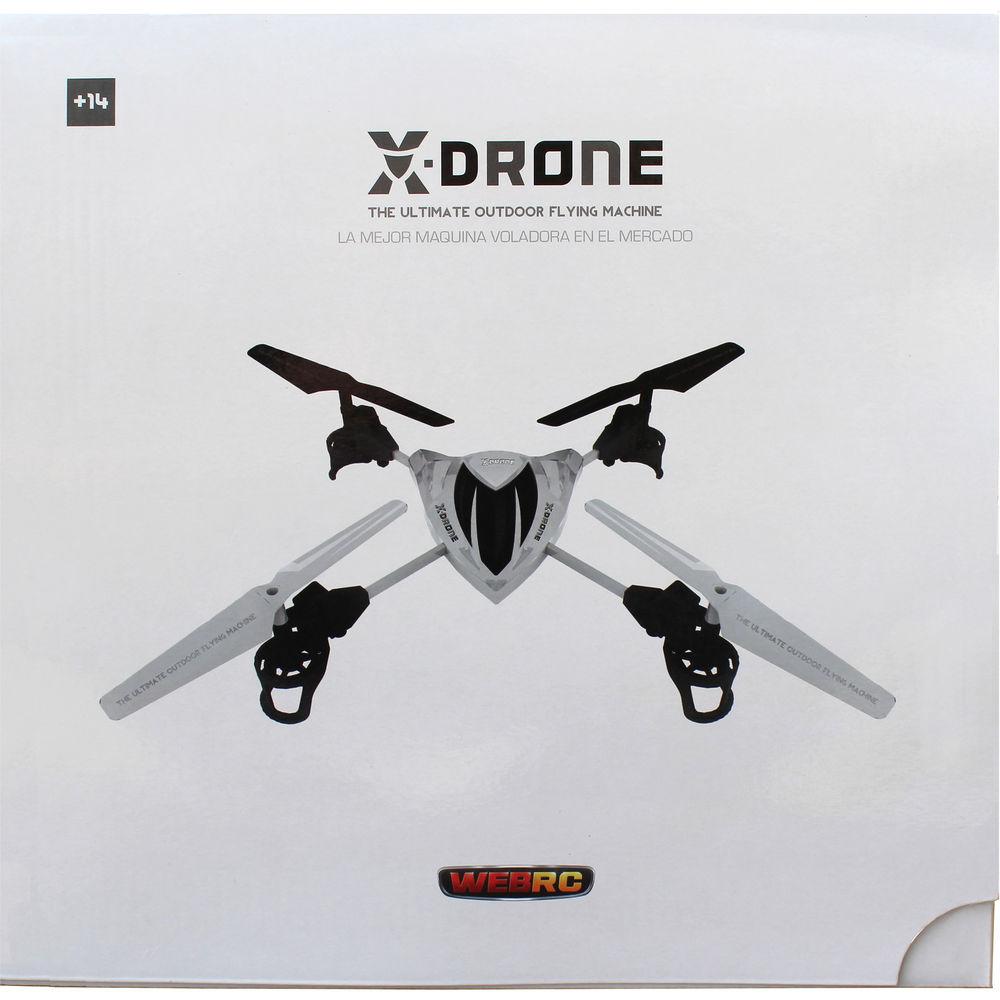 XDrone Quadcopter with 2.4 GHz Remote Control