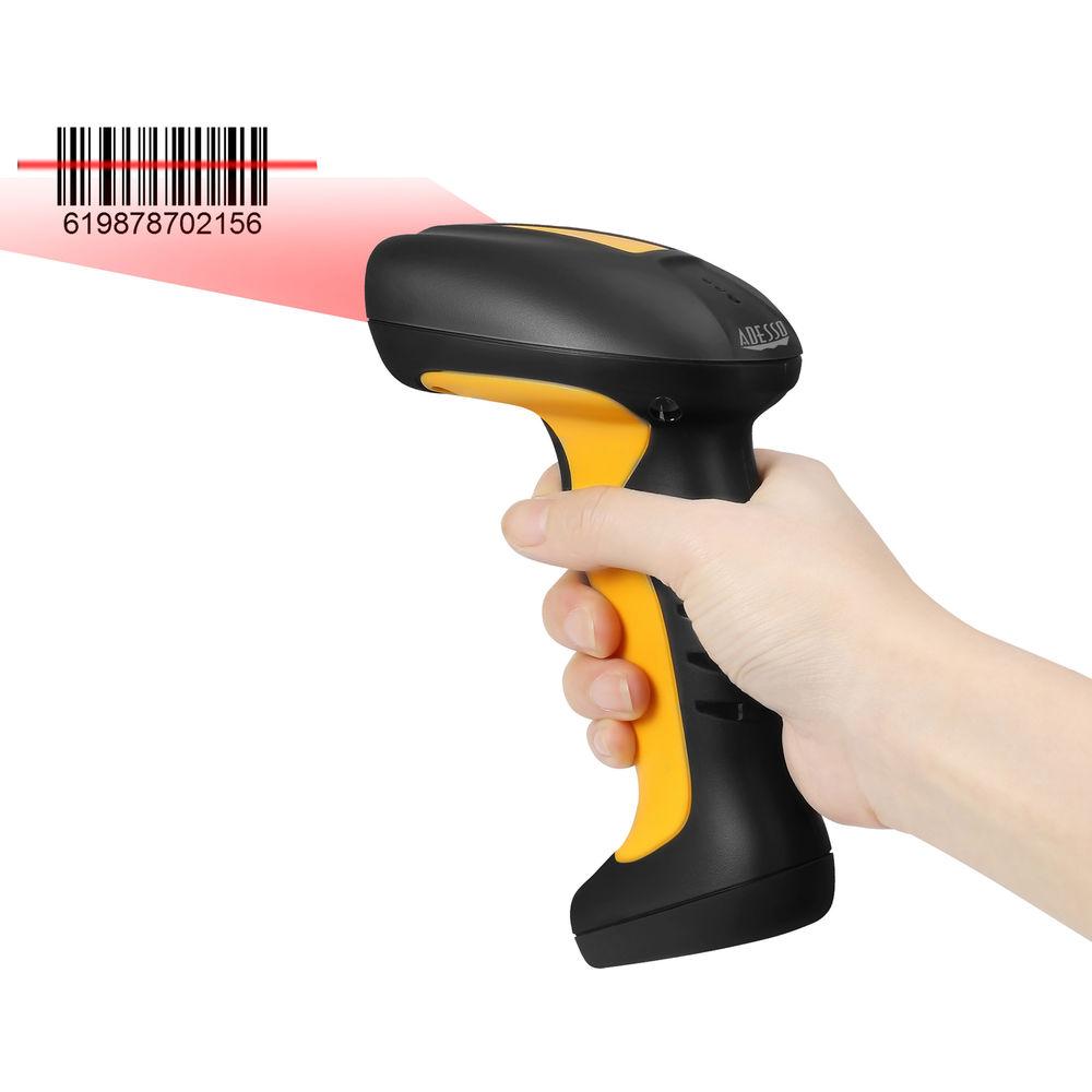 Adesso NuScan 4100B Bluetooth Handheld CCD Barcode Scanner