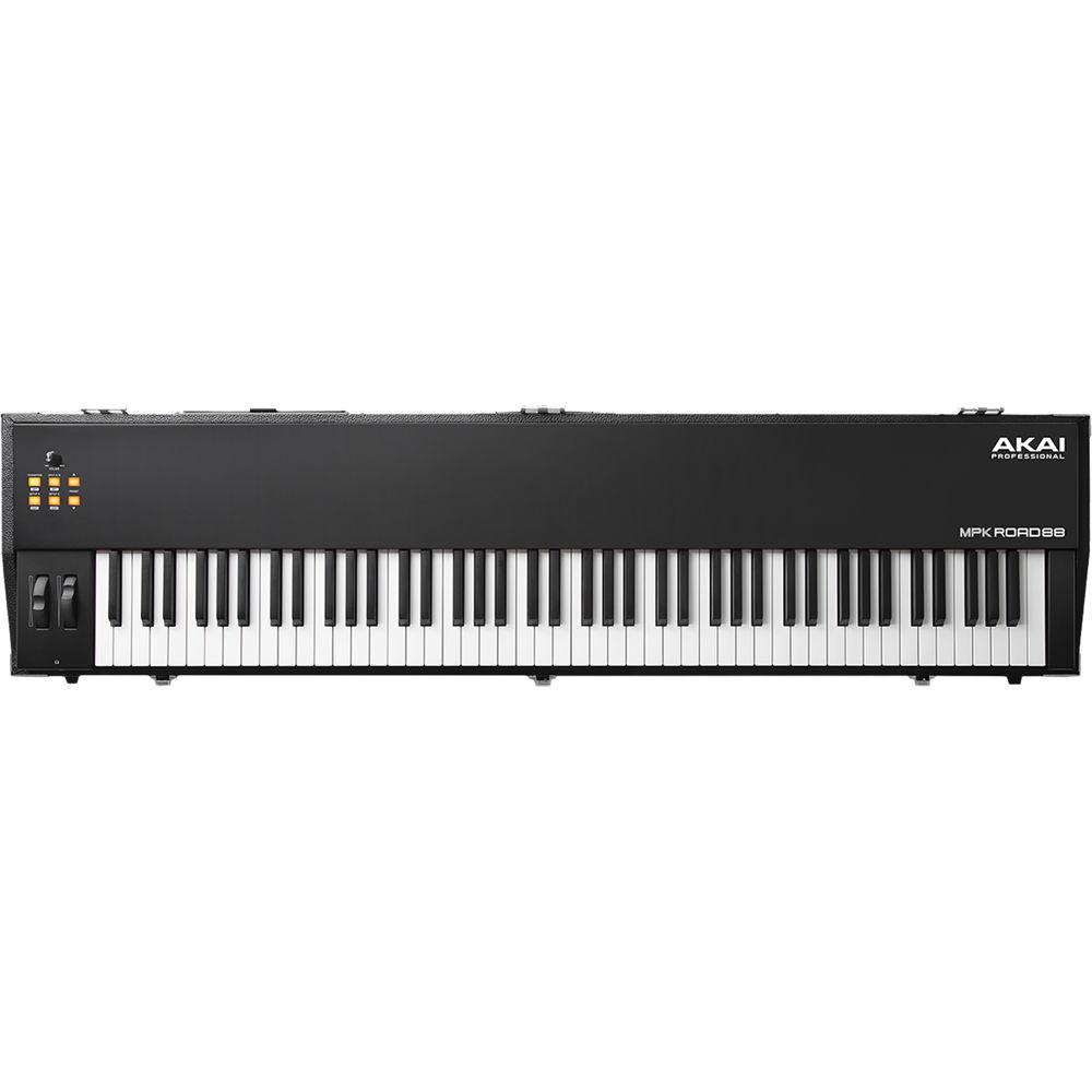 Akai Professional MPK Road 88 - Professional 88-Key Controller with Integrated Road Case