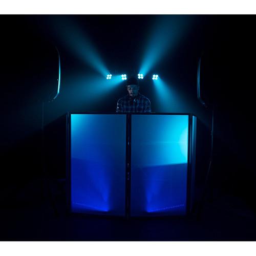 American DJ Starbar Wash System with LED PARs, Stand, Footswitch Controller, and Bag