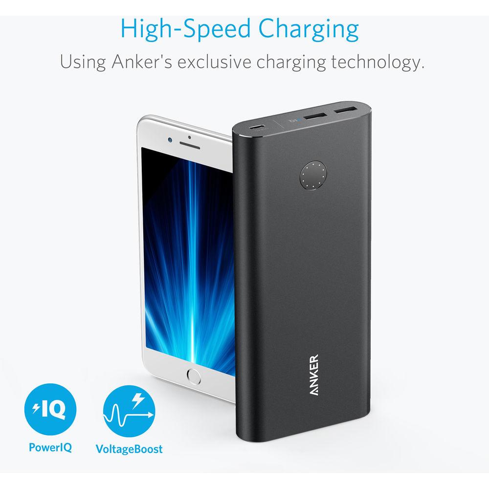 ANKER PowerCore 26800 PD Portable Battery with 30W Power Delivery Charger