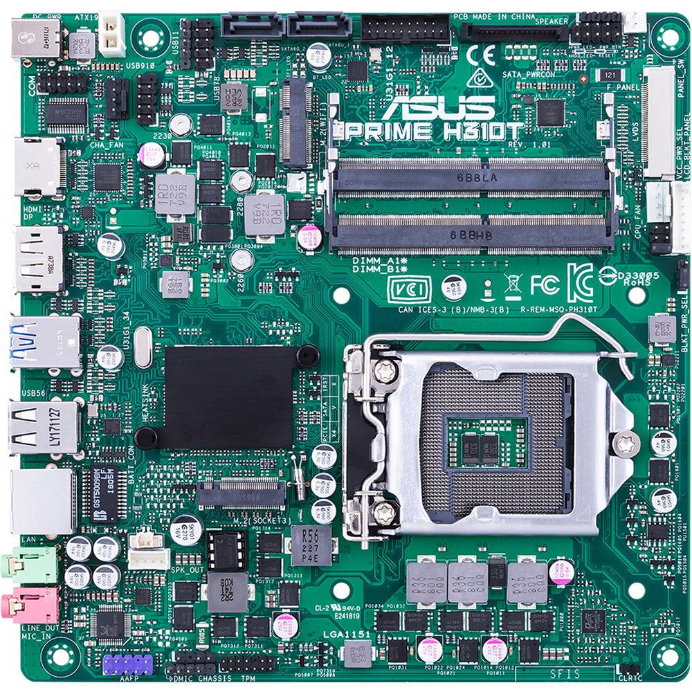 ASUS Prime H310T CSM LGA 1151 Mini-ITX Motherboard