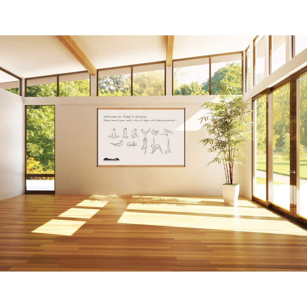 Best Rite Porcelain Steel Whiteboard with Aluminum Origin Trim