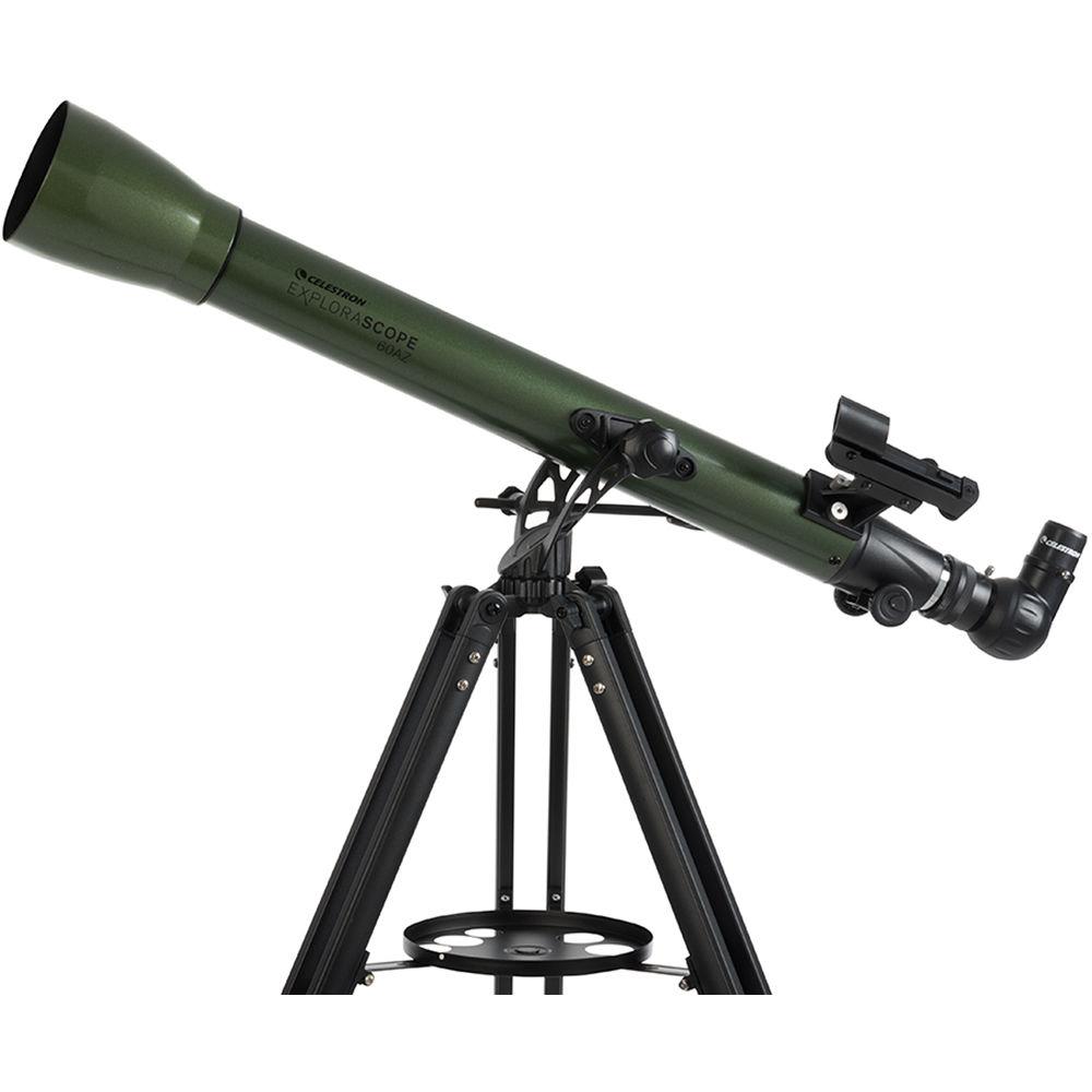 Celestron ExploraScope 60AZ 60mm f 12 Alt-Az Refractor Telescope