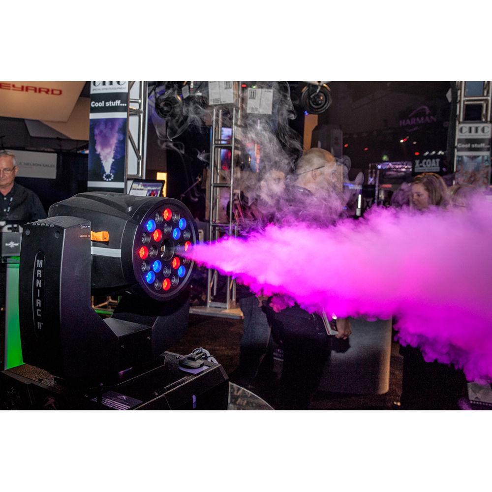 CITC Maniac II RGBA LED Moving Head Fog Machine