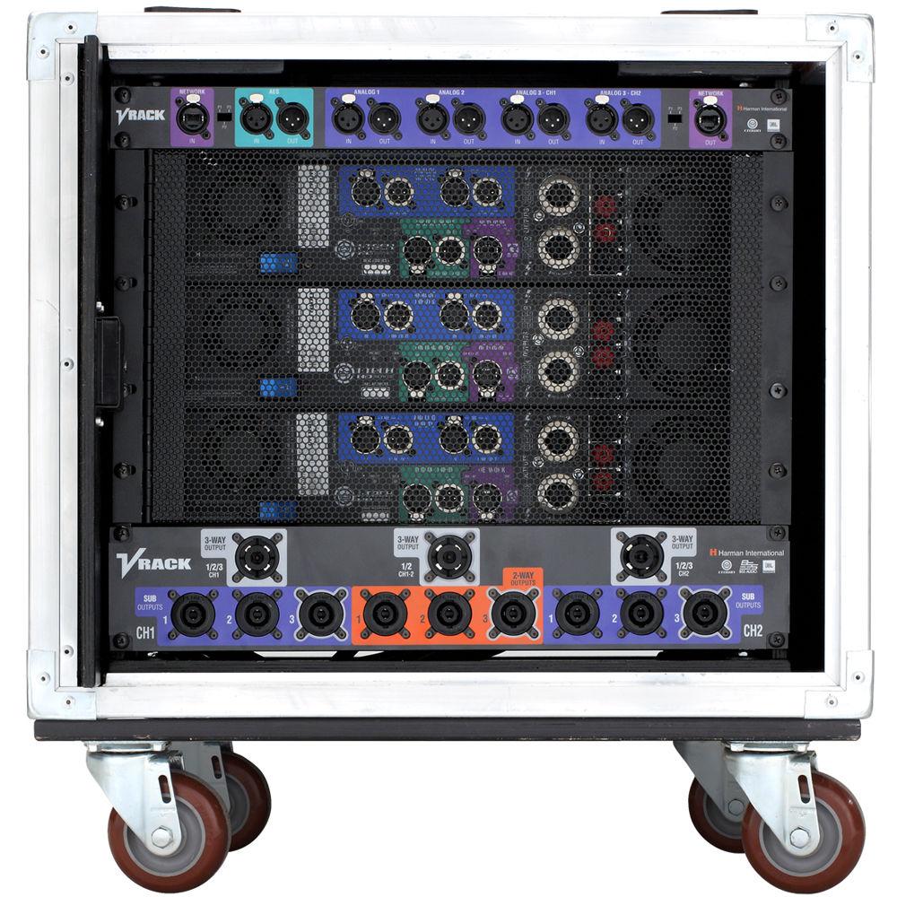 Crown Audio Vrack Enclosure with 3 IT12000HD Amplifiers