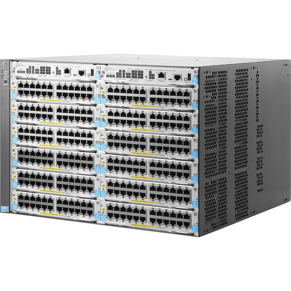 HP Aruba J9822A 12-Slot 10 GbE & PoE Managed Switch