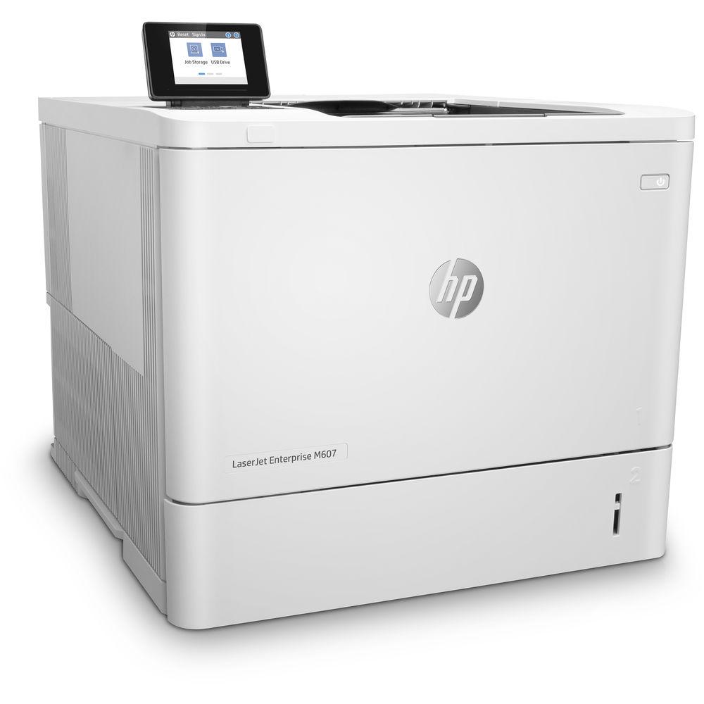 HP LaserJet Enterprise M607n Monochrome Laser Printer, HP, LaserJet, Enterprise, M607n, Monochrome, Laser, Printer