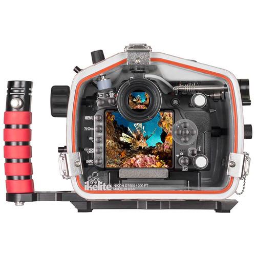 Ikelite 200DL Underwater Housing for Nikon D7500 with Dry Lock Port Mount