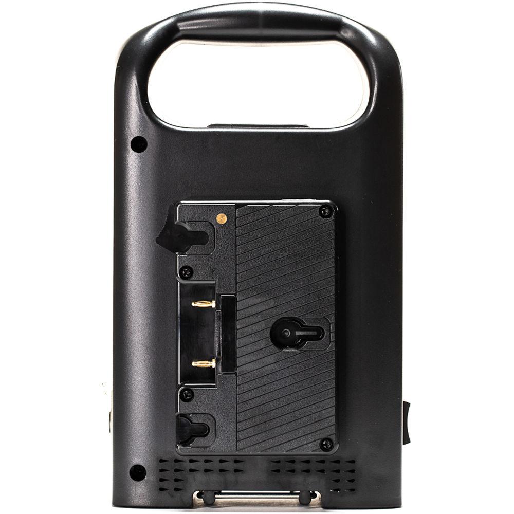 IndiPRO Tools Micro-Series 98Wh Li-Ion Gold Mount Battery with Dual Gold Mount Battery Charger Kit