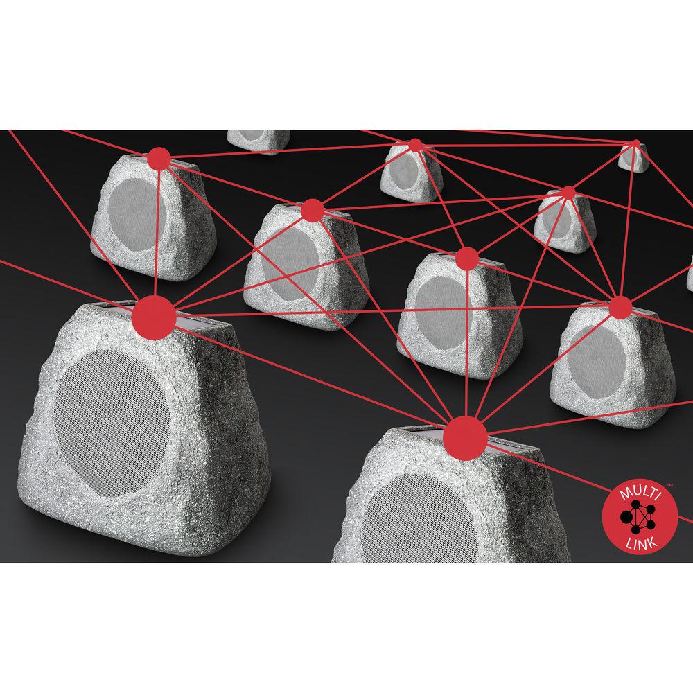 ION Audio Solar Stone Multi Wireless Solar-Powered Outdoor Speaker