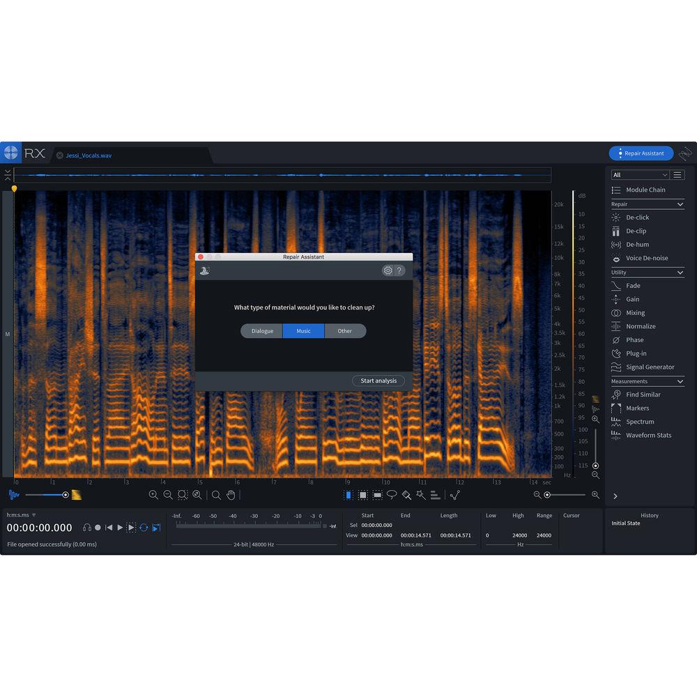 iZotope RX Elements Version 7 - Audio Restoration and Enhancement Software
