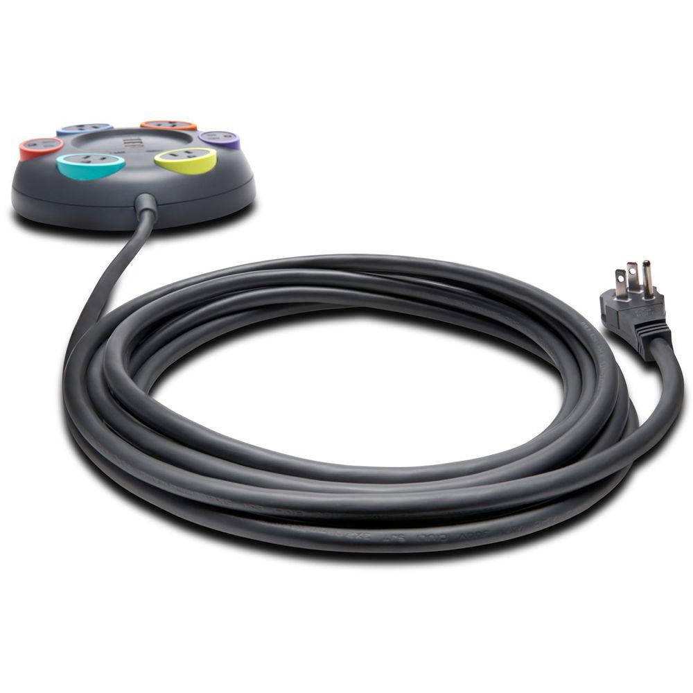 Kensington SmartSockets Tabletop 6-Outlet Surge Protector with USB