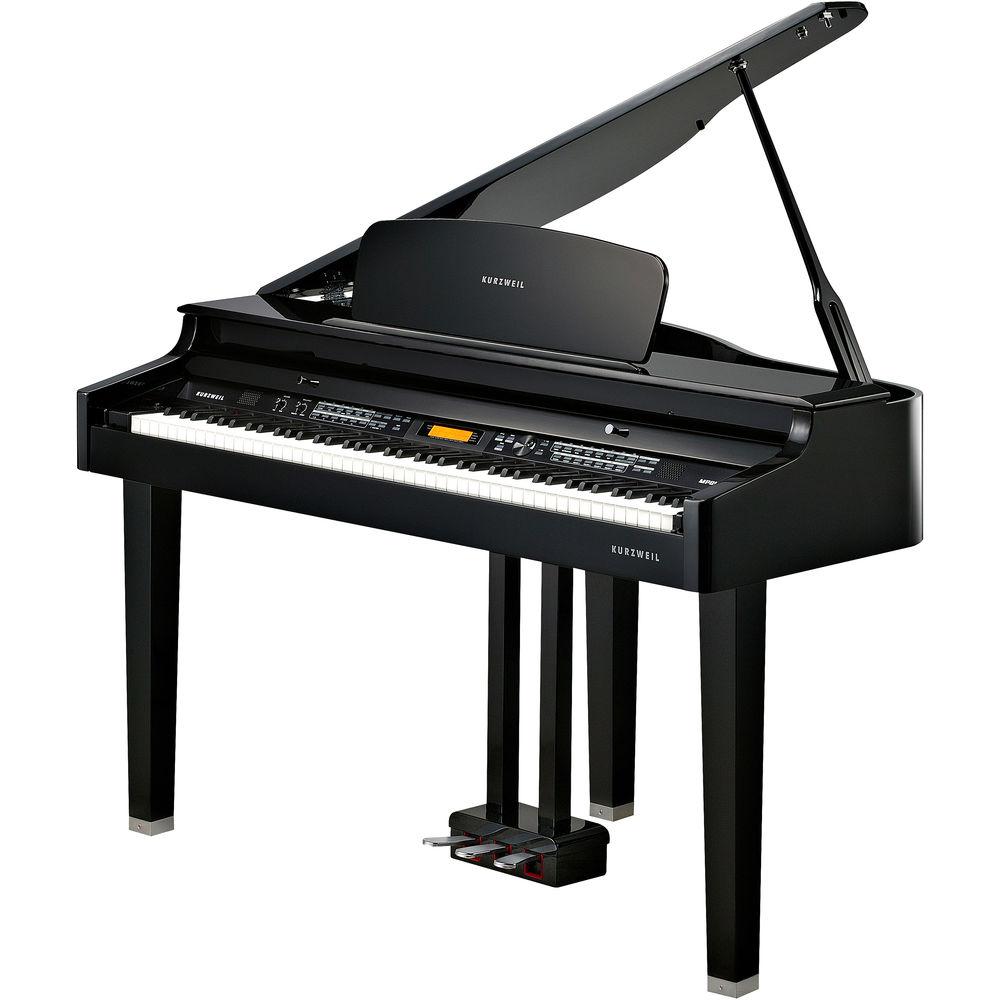 Kurzweil MPG100 Digital Mini-Size Baby Grand Piano, Kurzweil, MPG100, Digital, Mini-Size, Baby, Grand, Piano
