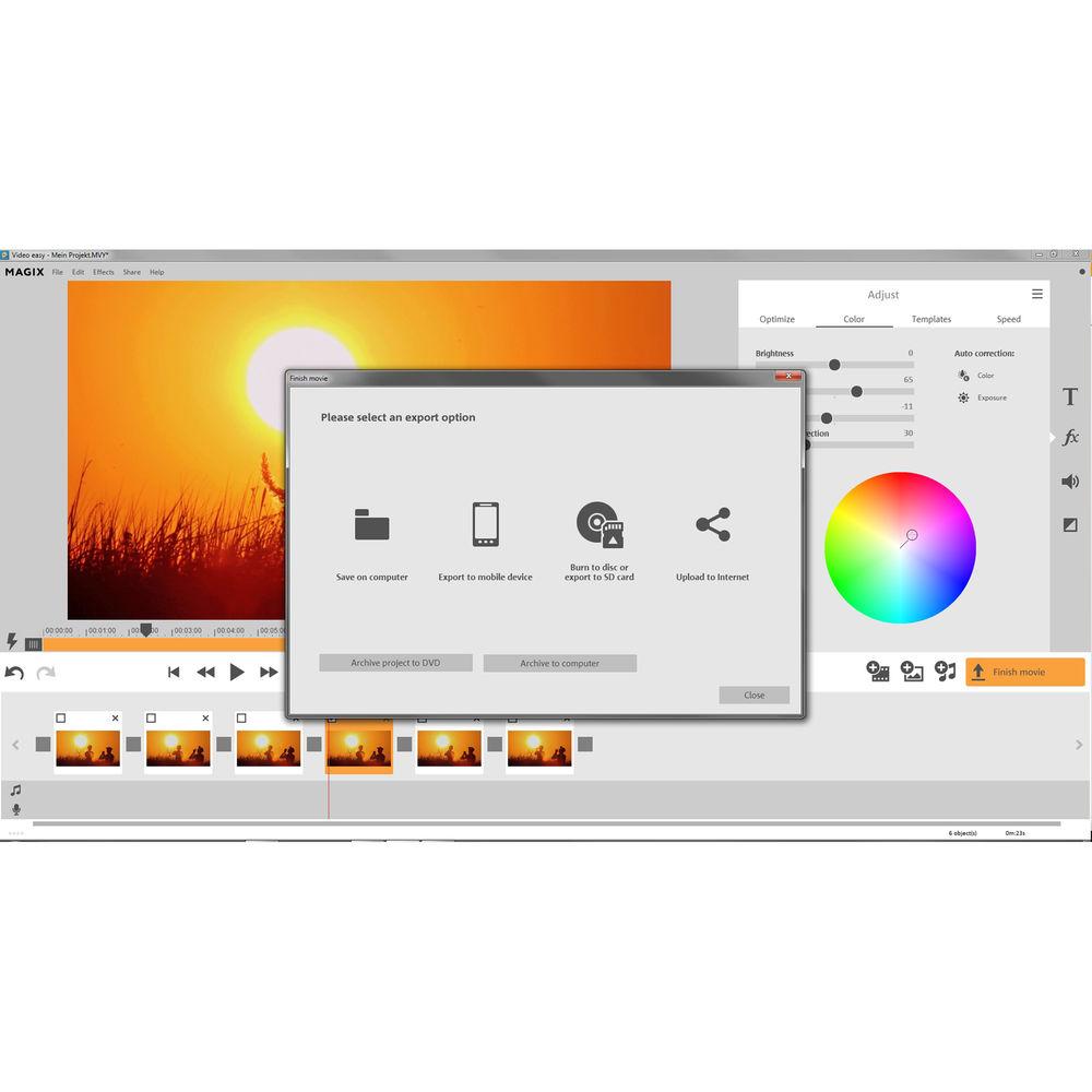 MAGIX Entertainment Video easy
