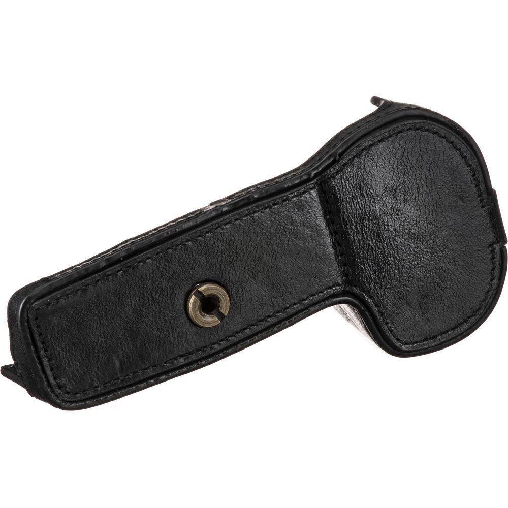 MegaGear Ever Ready Leather Half Case and Strap for Canon EOS R