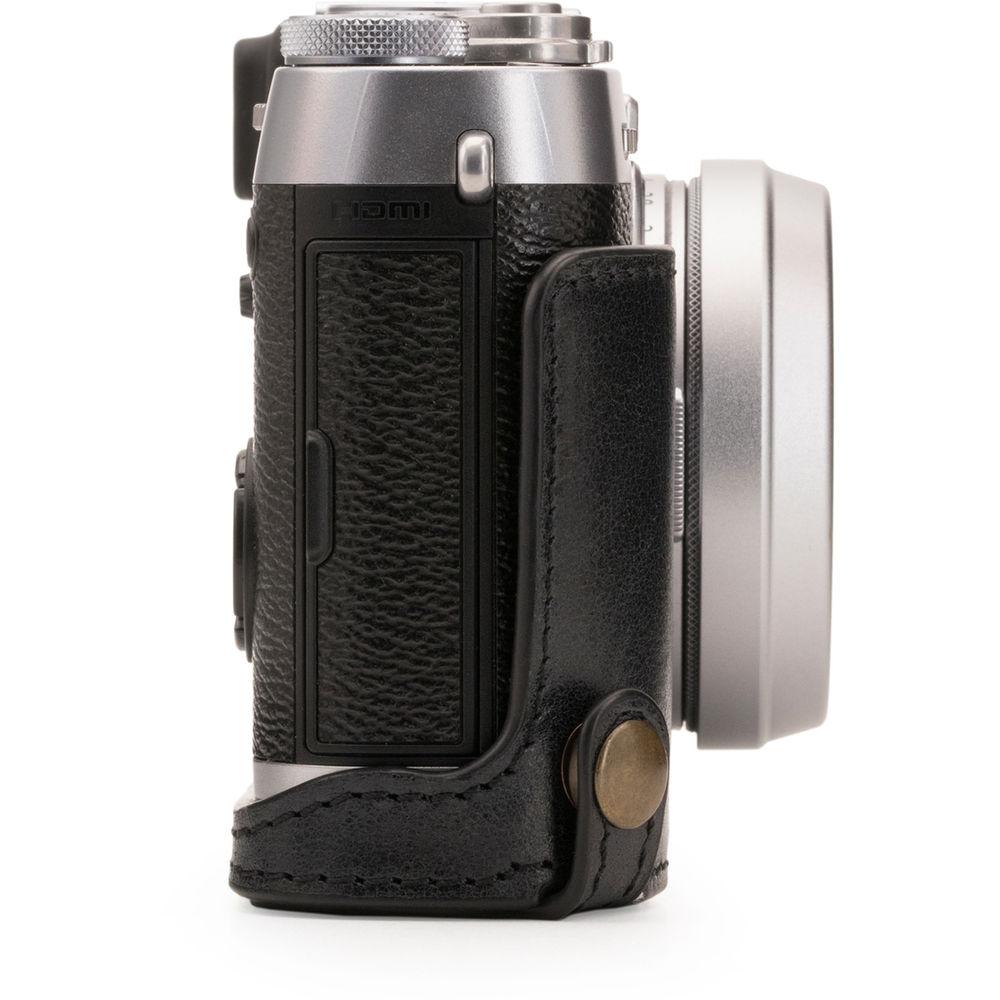 MegaGear Ever Ready Leather Half Case and Strap for Fujifilm X100F