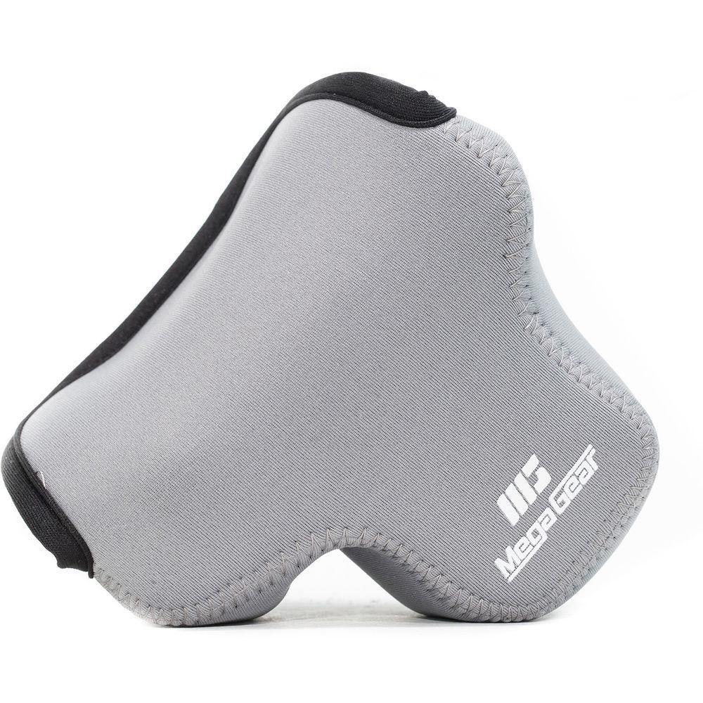 MegaGear Ultra-Light Neoprene Camera Case with Carabiner for Canon EOS M100 with 15-45mm
