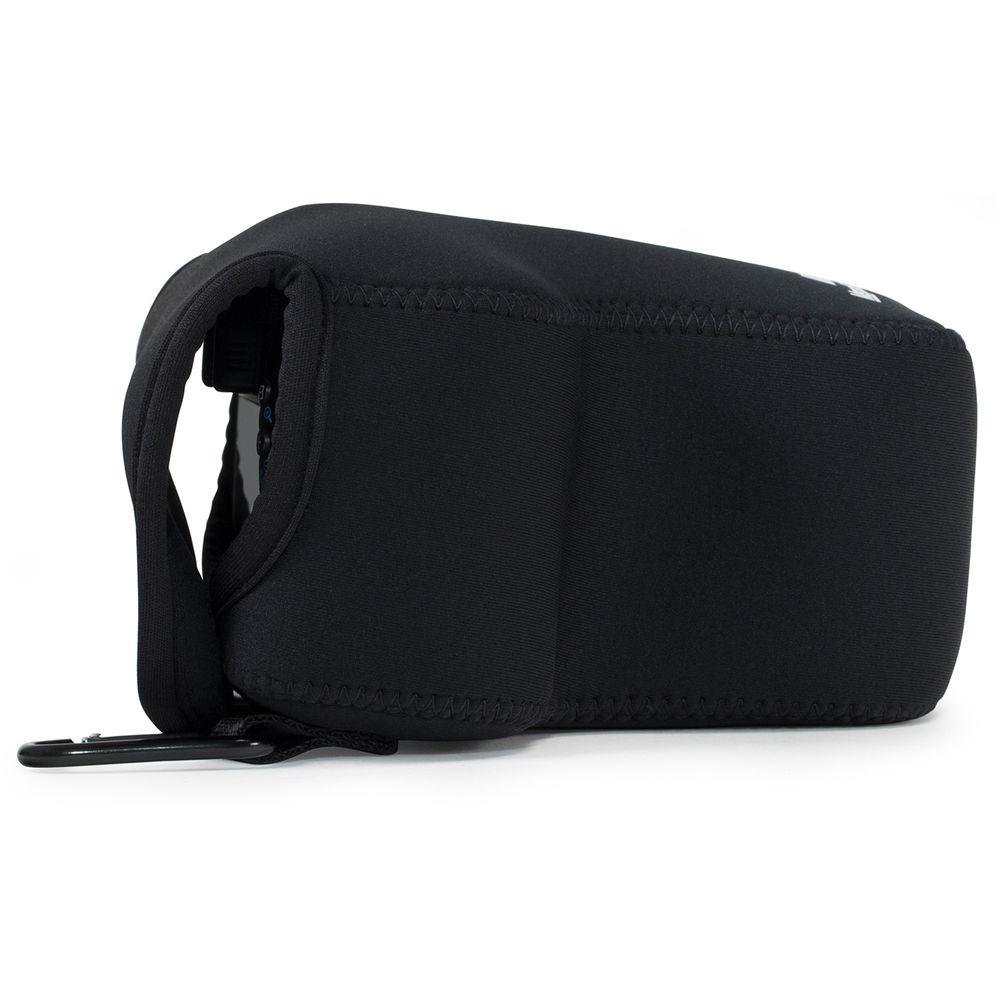 MegaGear Ultra-Light Neoprene Camera Case with Carabiner for Lumix DC-GH5 14-140mm