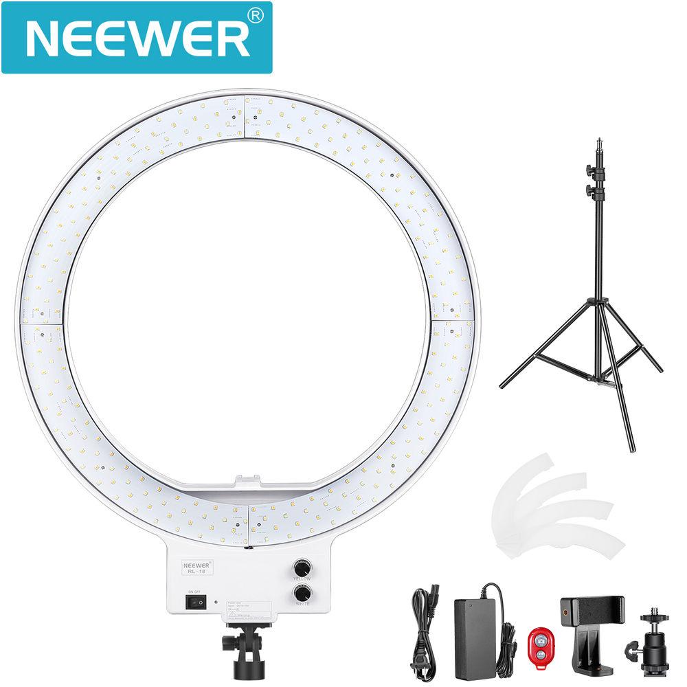 Neewer 18" White LED Ring Light