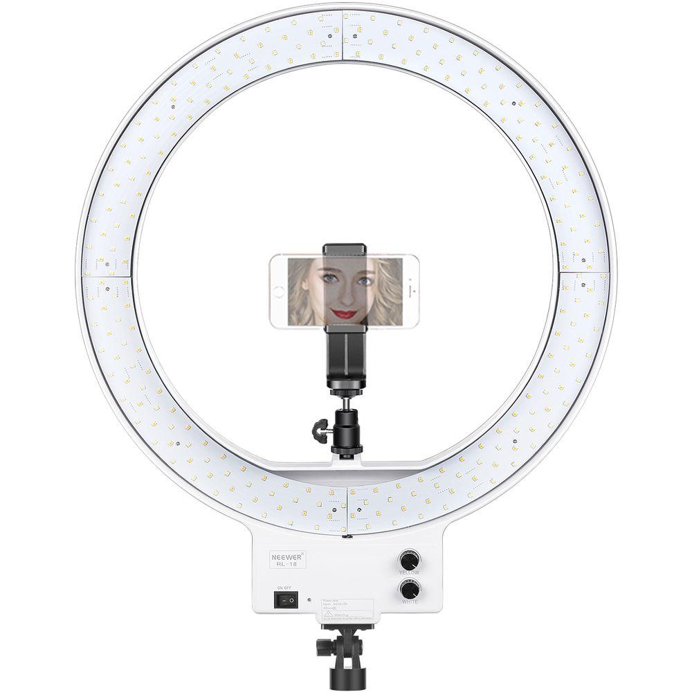 Neewer 18" White LED Ring Light
