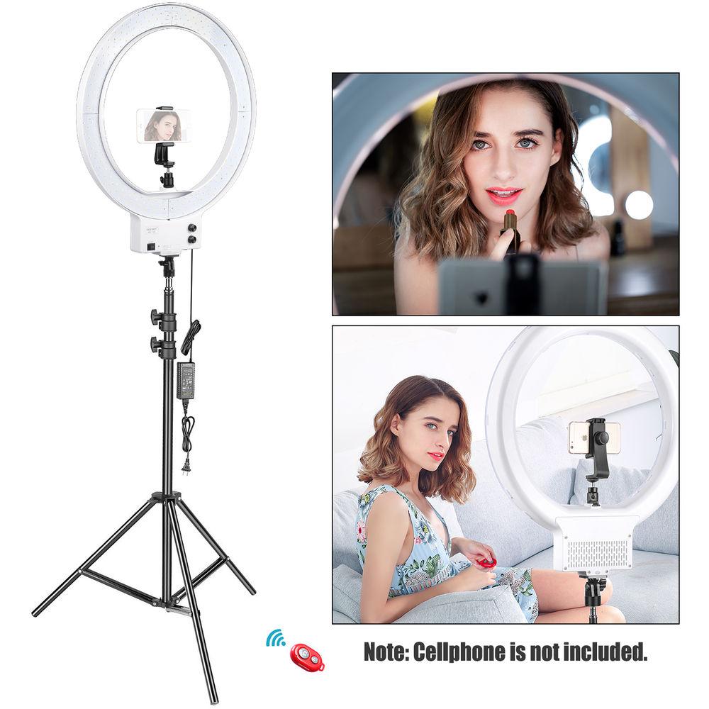 Neewer 18" White LED Ring Light