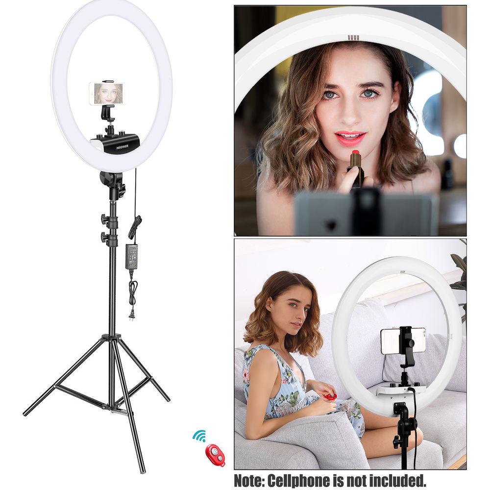Neewer Ultra-Slim Bi-Color Ring Light Kit