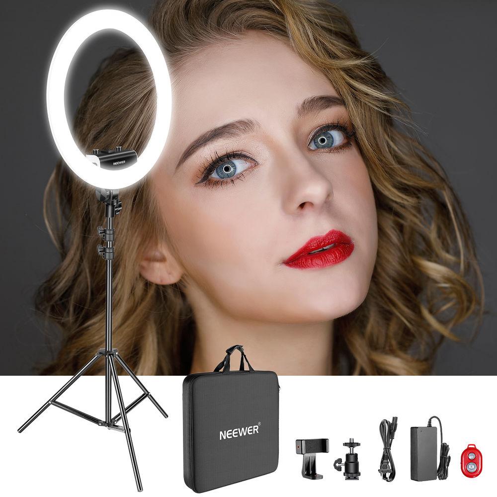Neewer Ultra-Slim Bi-Color Ring Light Kit