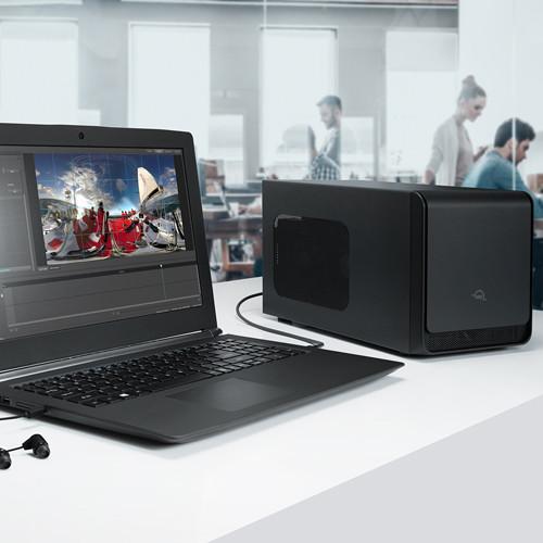 OWC Other World Computing Mercury Helios FX External Expansion Chassis with Thunderbolt 3 for PCIe Graphics Cards