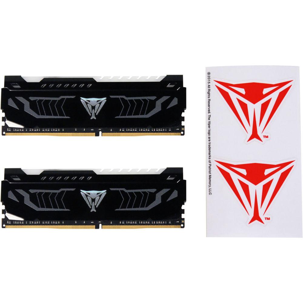 Patriot 16GB Viper Red LED Series DDR4 3000 MHz DIMM Memory Kit