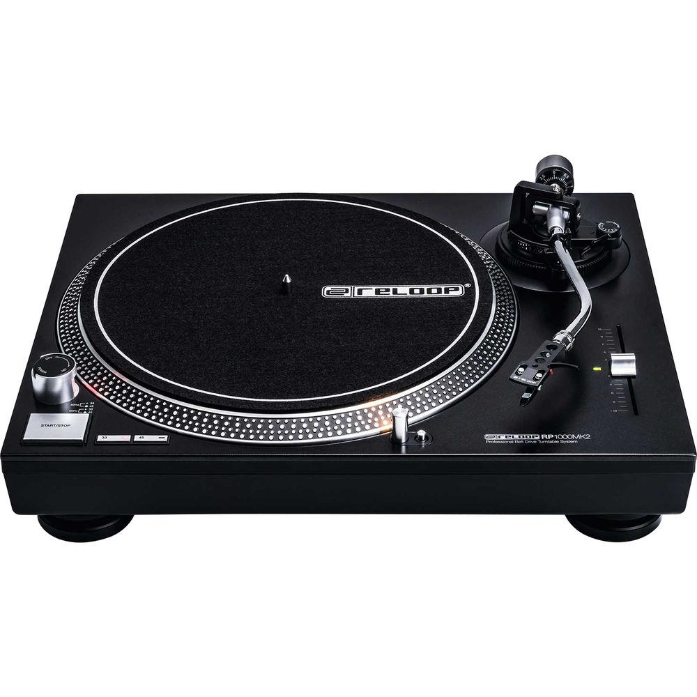 Reloop RP-1000 MK2 Belt-Driven DJ Turntable