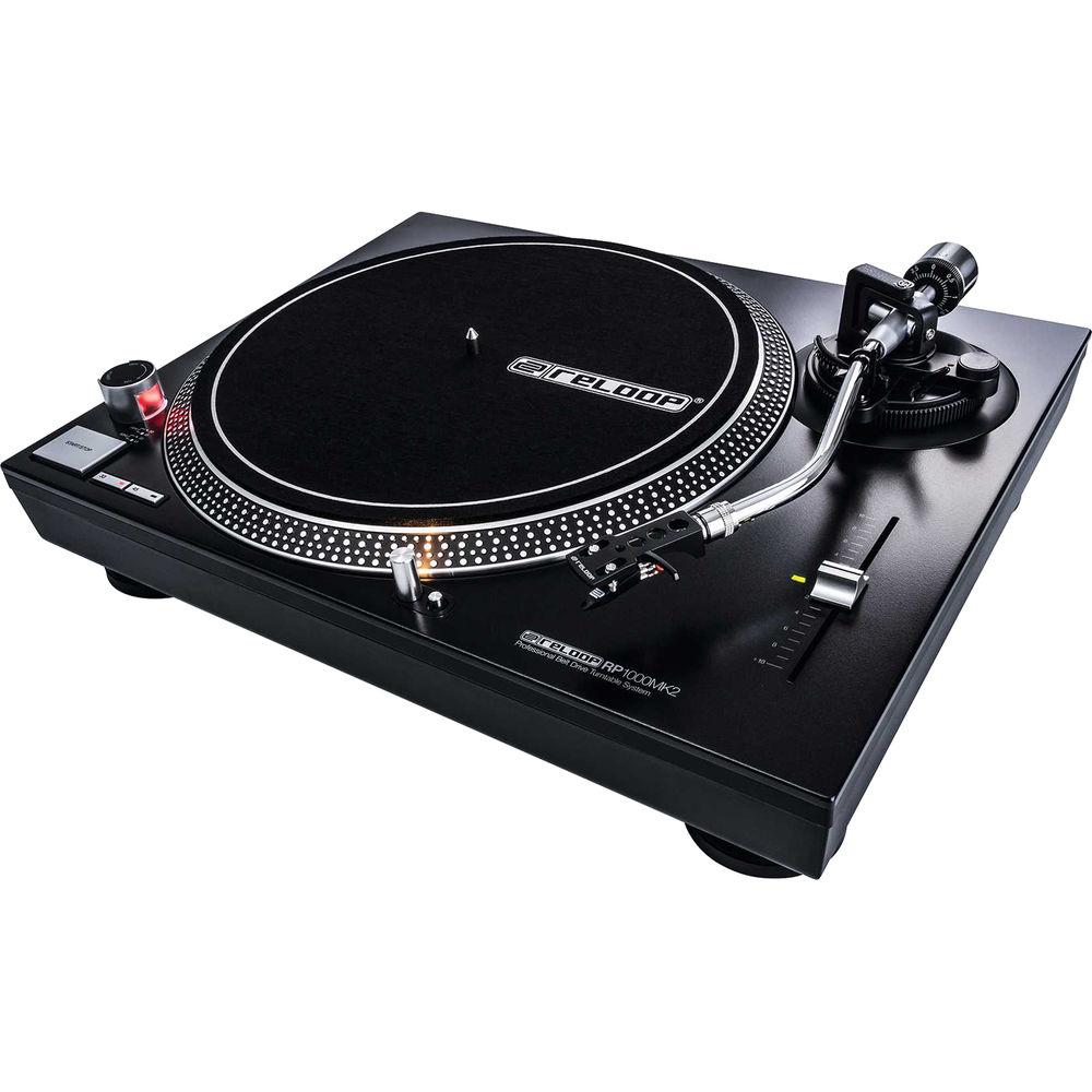 Reloop RP-1000 MK2 Belt-Driven DJ Turntable