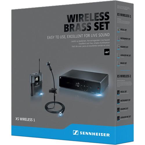 Sennheiser XSW 1-908-A UHF Wireless Brass Set with e908T Gooseneck Mic