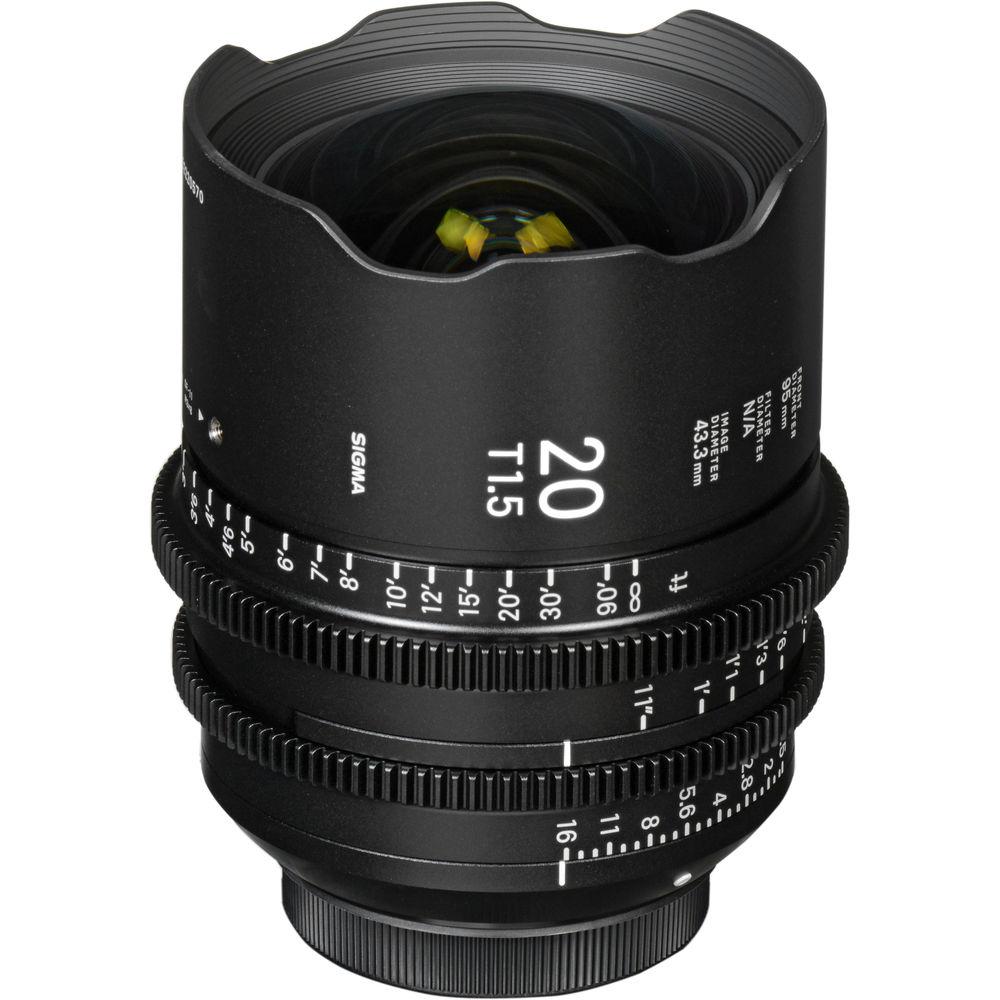 Sigma 14Mm T2 Ff 20Mm T1.5 Ff 24Mm T1.5 Ff 35Mm T1.5 Ff 50Mm T1.5 Ff 85Mm T1.5 Ff 135Mm T2 Ff
